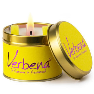 Lily Scented Tin Candle - Verbena