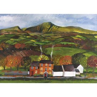 Fein Fach, Pen Y Fan Large Greetings Card