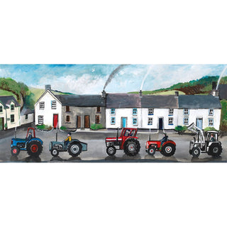 Tractor Run Letterbox Greetings Cards