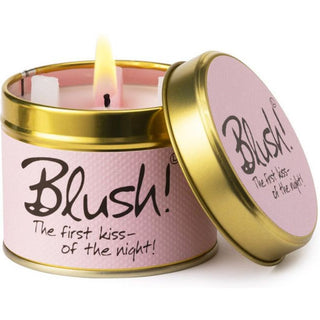 Lily Scented Tin Candle - Blush