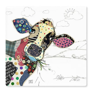 Bug Art Kooks Connie Cow Coaster