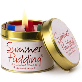 Lily Scented Tin Candle - Summer Pudding