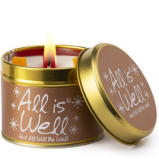 Lily Scented Tin Candle - All Is Well