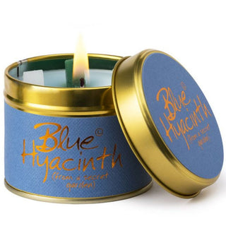 Lily Scented Tin Candle - Blue Hyacinth