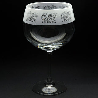 Animo Gin Balloon Glass - Welsh Dragon