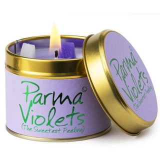 Lily Scented Tin Candle - Parma Violets