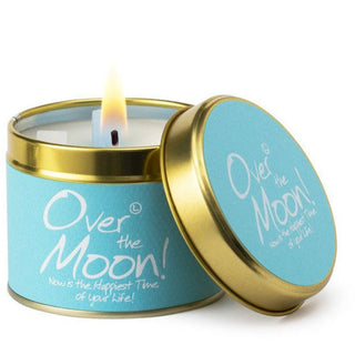 Lily Scented Tin Candle - Over The Moon