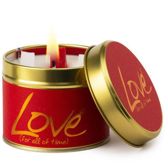 Lily Scented Tin Candle - Love