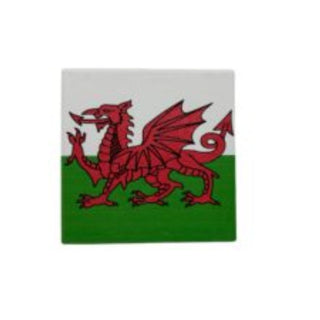 Benaya Art Coaster - Welsh Dragon