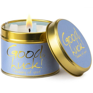 Lily Scented Tin Candle - Good Luck