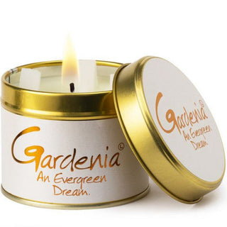 Lily Scented Tin Candle - Gardenia