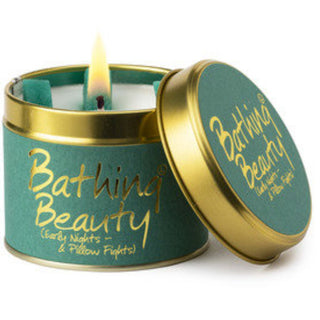 Lily Scented Tin Candle - Bathing Beauty