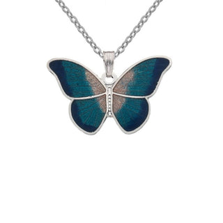 Necklace - Butterfly Turquoise