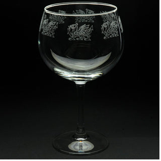 Animo Gin Balloon Glass - Welsh Dragon 2