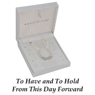 Equilibrium Wedding Horseshoe Keepsake