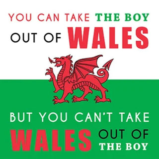 Boy Out Of Wales Greetings Card