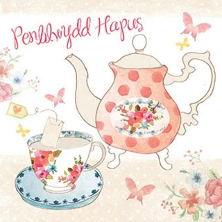 Teacup & Teapot Greeting Card