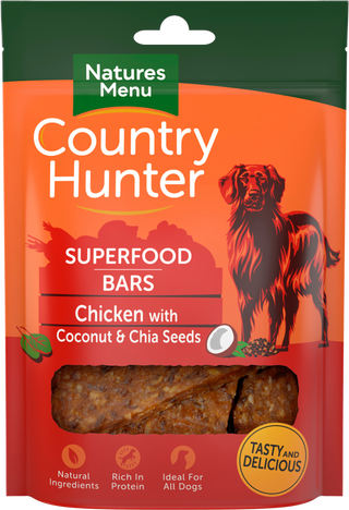 Country Hunter Air Dried Superfood Bars Chicken