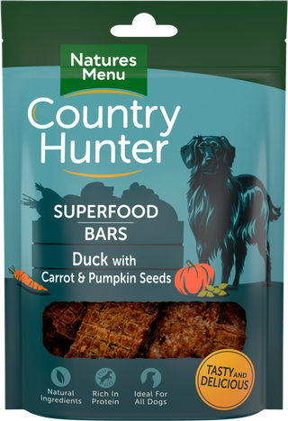 Country Hunter Air Dried Superfood Bars Duck