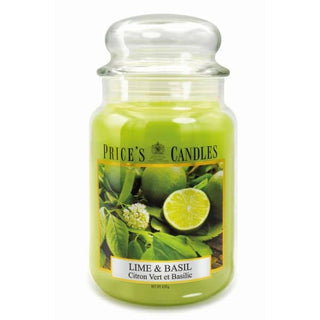 Prices Candles Lime And Basil