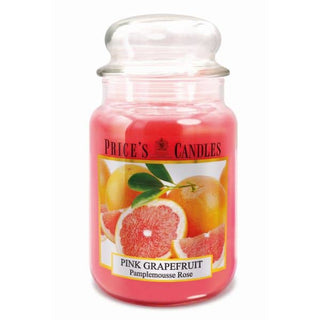 Prices Candles Pink Grapefruit