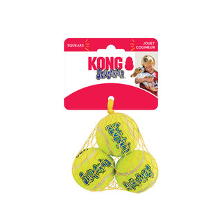 Kong Air Dog Squeaker Tennis Balls 3 Pack Small