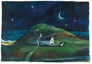 Eglwys Y Grog,Mwnt Greetings Card