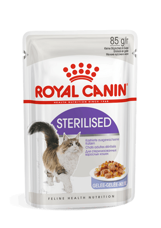 Royal Canin Feline Health Sterilised Pouch In Jelly