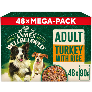 James Wellbeloved Adult Turkey in Gravy Pouch