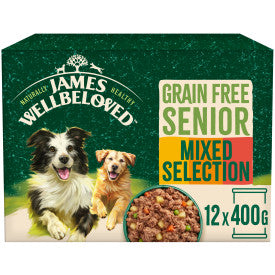 James Wellbeloved Grain Free Senior in Loaf Can