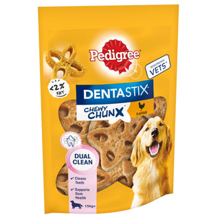 Pedigree Dentastix Chewy Chunx Treat Chicken Maxi Dog