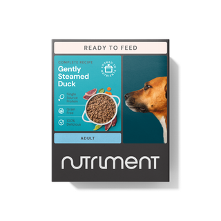 Nutriment Gently Steamed Recipe - Duck for Dogs 395g