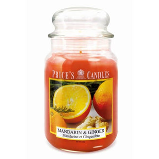 Prices Candles Mandarin & Ginger