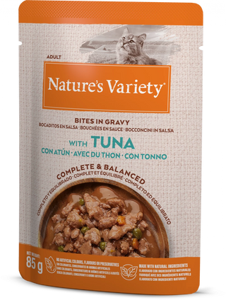 Natures Variety Cat Pouch Tuna in Gravy