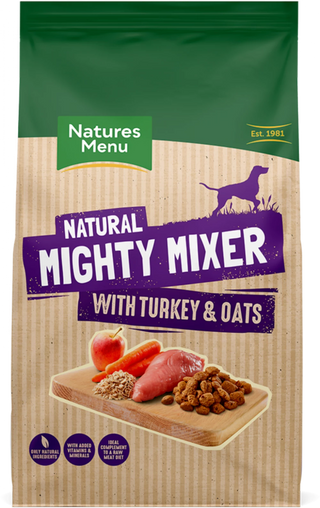 Natures Menu Natural Mighty Mixer With Turkey & Oats