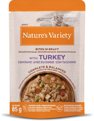 Natures Variety Cat Pouch Turkey in Gravy