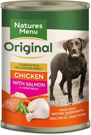 Natures Menu Dog Tin Chicken & Salmon