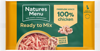 Natures Menu Frozen Free Flow Chicken  Mince