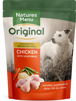 Natures Menu Dog Pouch Chicken Vegetables & Rice