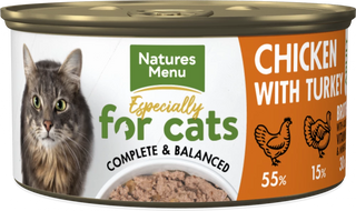 Natures Menu Cat Tin Chicken & Turkey