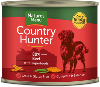 Natures Menu Country Hunter Dog Can Beef