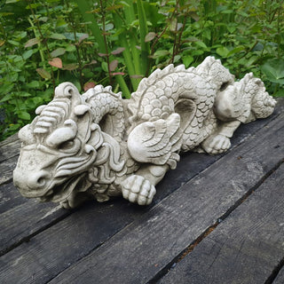 Sparta Statues Chinese Dragon