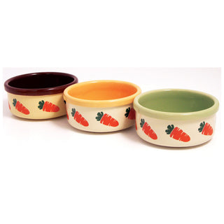 Rosewood Ceramic Carrot Bowl