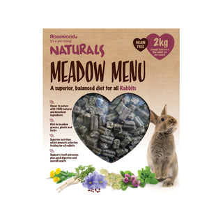 Rosewood Naturals Meadow Menu For Rabbits