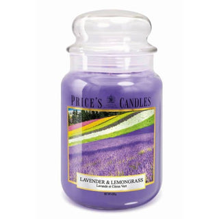 Prices Candles Lavender & Lemongrass