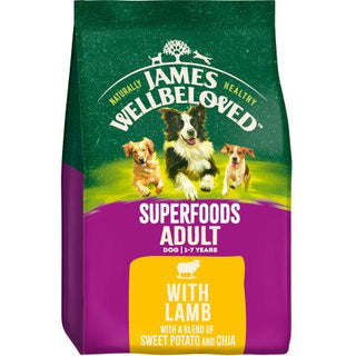 James Wellbeloved Superfoods Adult Lamb with Sweet Potato & Chia