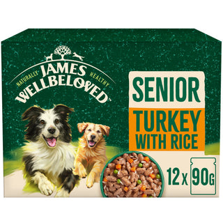 James Wellbeloved Senior Turkey in Gravy Pouch